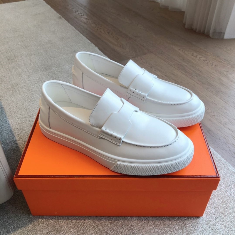 H**mes leather shoes